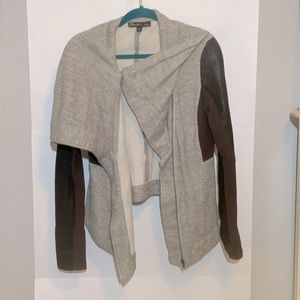 Elizabeth and James Kurt Asymmetric Zip Jacket